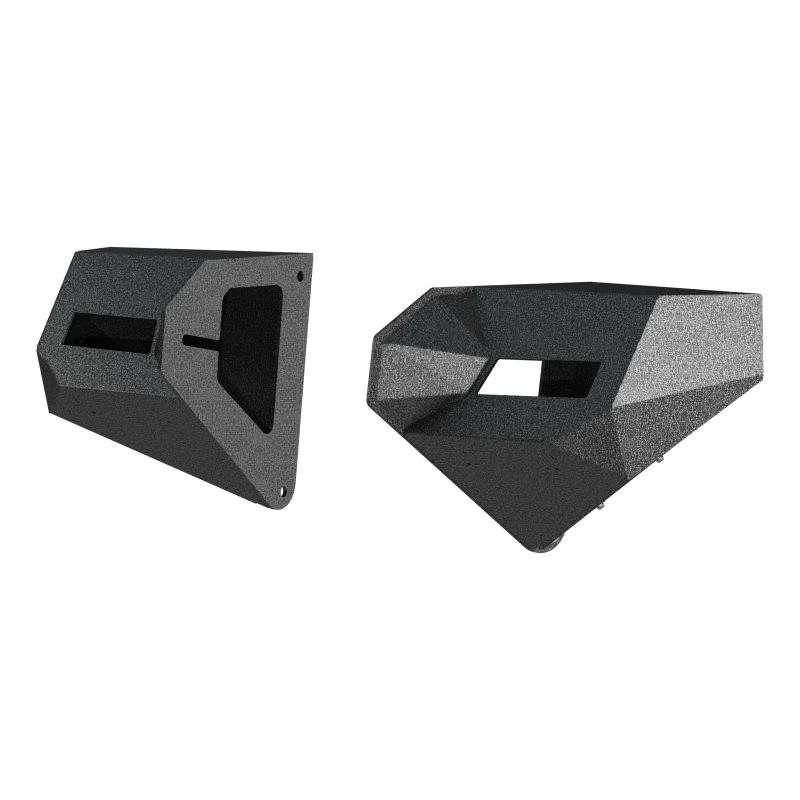 ARIES TrailChaser Jeep Wrangler JL, Gladiator Aluminum Front Bumper Corners Model 2081209
