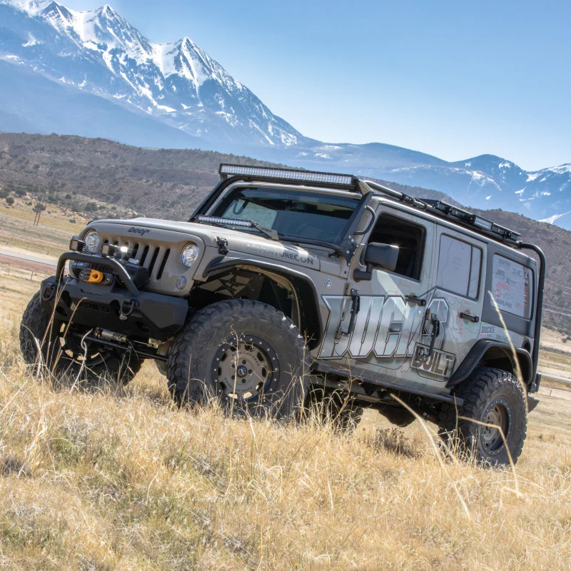 ARIES TrailChaser Jeep Wrangler JK Aluminum Front Bumper (Option 4) Model 2082054 - Image 8
