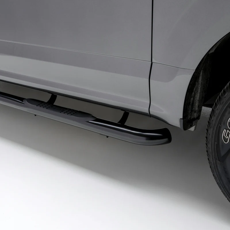 ARIES 3" Round Black Steel Step Nerf Bars Model 209042 - Image 7