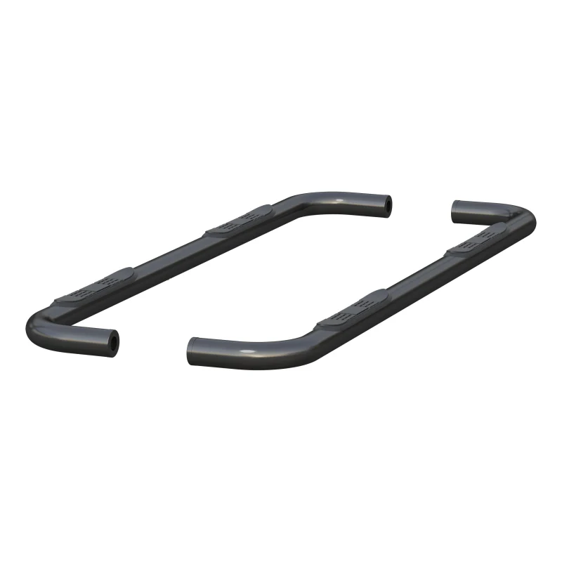 ARIES 3" Round Black Stainless Step Nerf Bars Model 214053