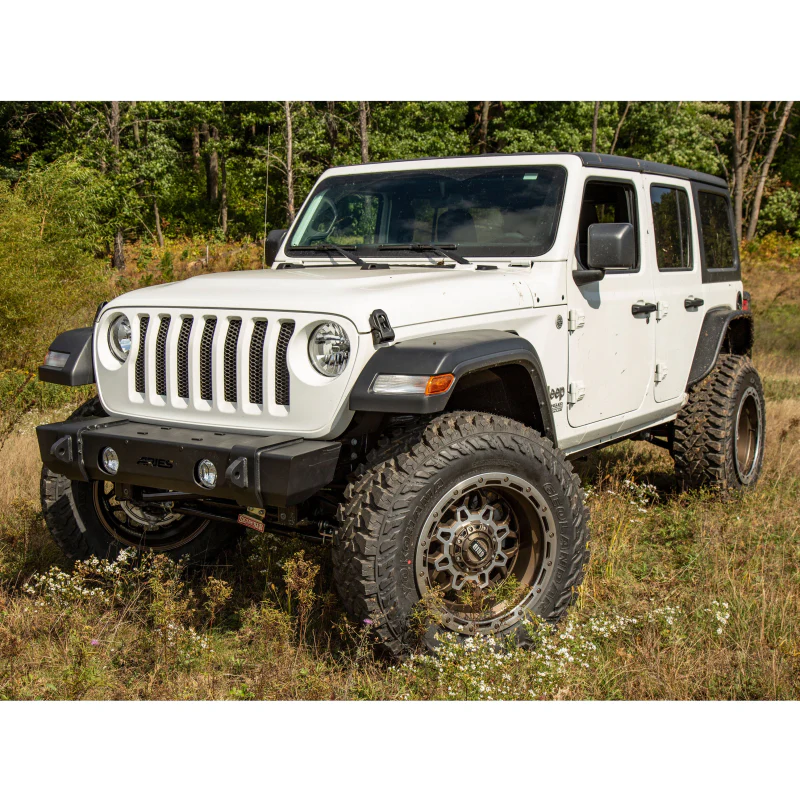 ARIES TrailCrusher Jeep Wrangler JL, Gladiator Steel Front Bumper, 12.5K Model 2156002 - Image 8