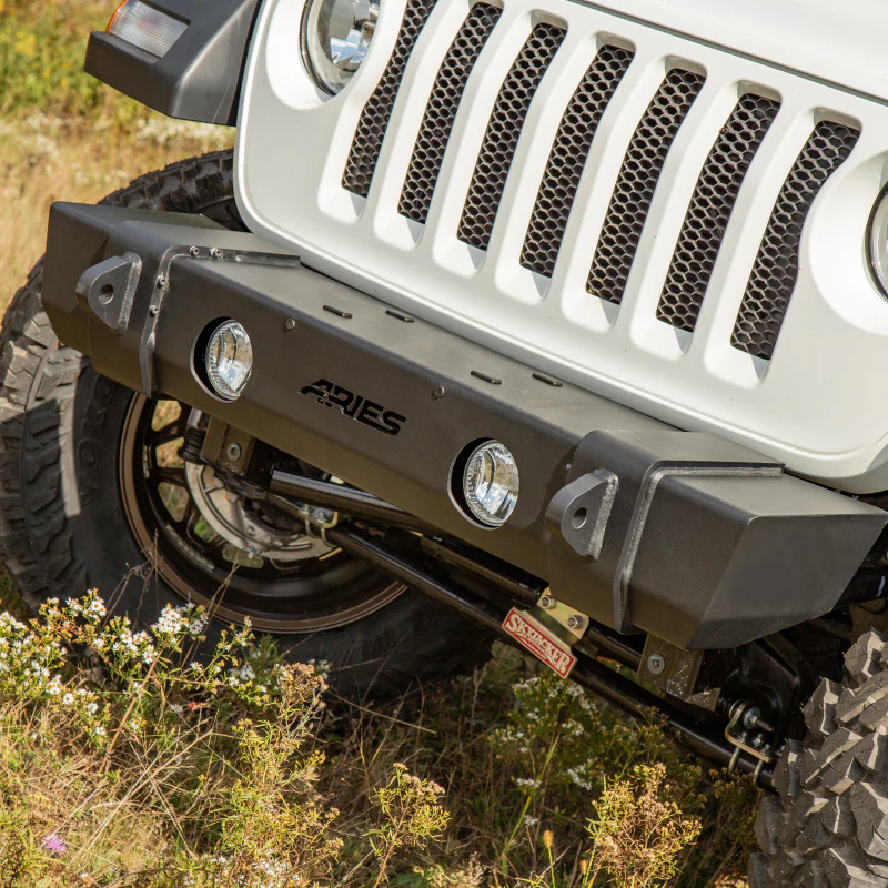 ARIES TrailCrusher Jeep Wrangler JL, Gladiator Steel Front Bumper, 12.5K Model 2156002 - Image 9