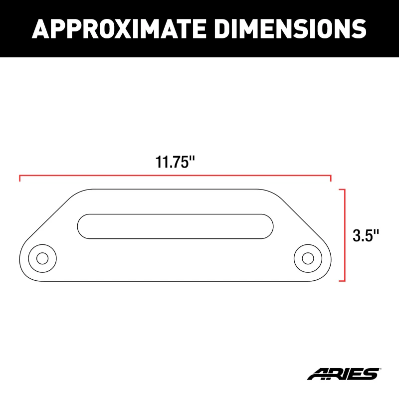 ARIES Winch Hawse Fairlead Model 2156070 - Image 2