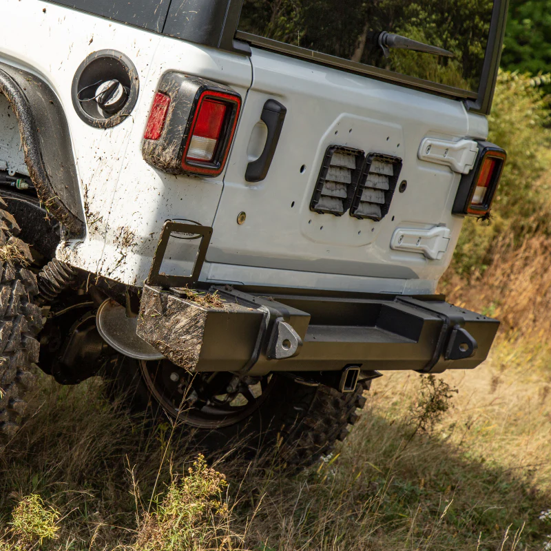 ARIES TrailCrusher Jeep Wrangler JL Steel Rear Bumper, 12.5K Model 2157002 - Image 8