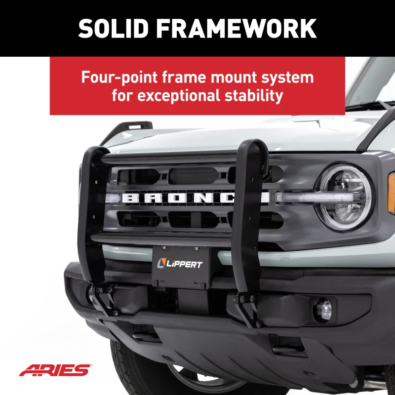 ARIES ForeFront Bull Bar for Ford Bronco Model 2165200 - Image 7