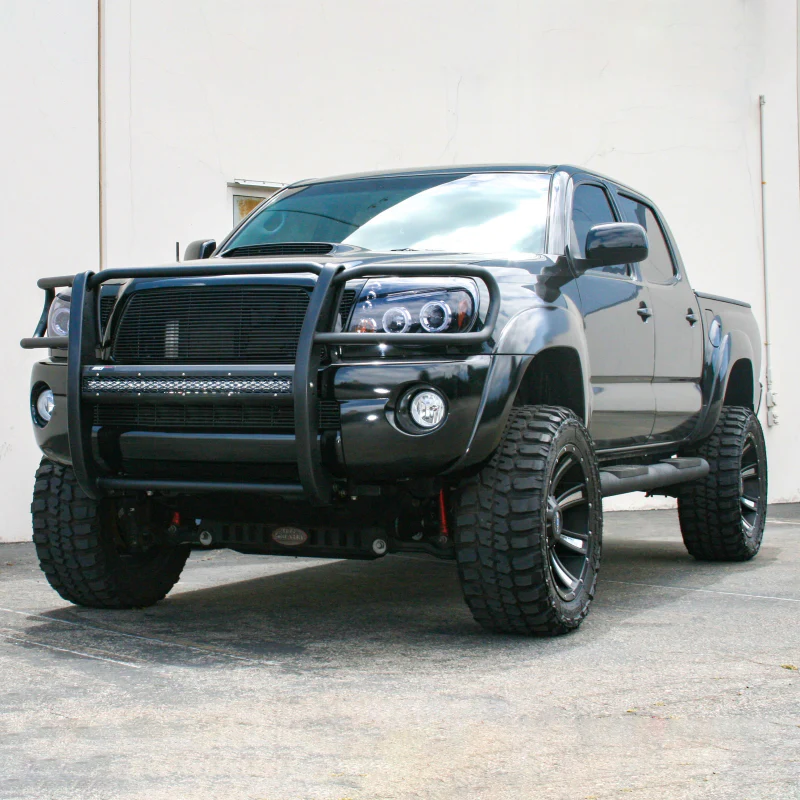 ARIES Pro Series Black Steel Grille Guard with Light Bar, Select Toyota Tacoma Model 2170001 - Image 12