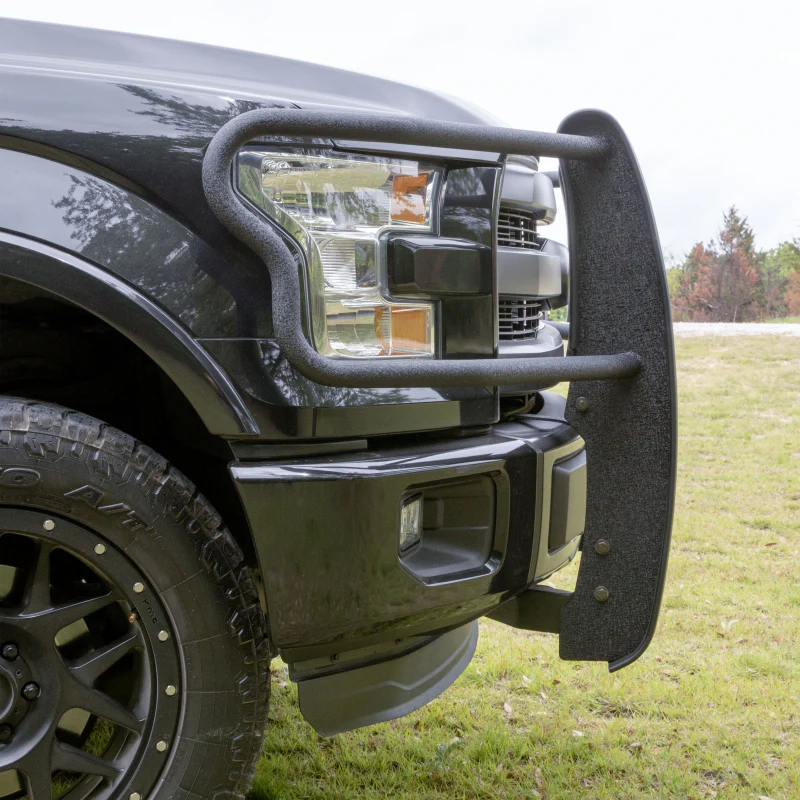 ARIES Pro Series Black Steel Grille Guard with Light Bar, Select Ford F-150 Model 2170012 - Image 12