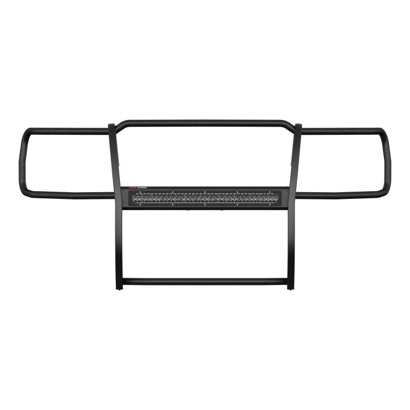 ARIES Pro Series Black Steel Grille Guard with Light Bar, Select Chevy Silverado 1500 Model 2170030 - Image 4