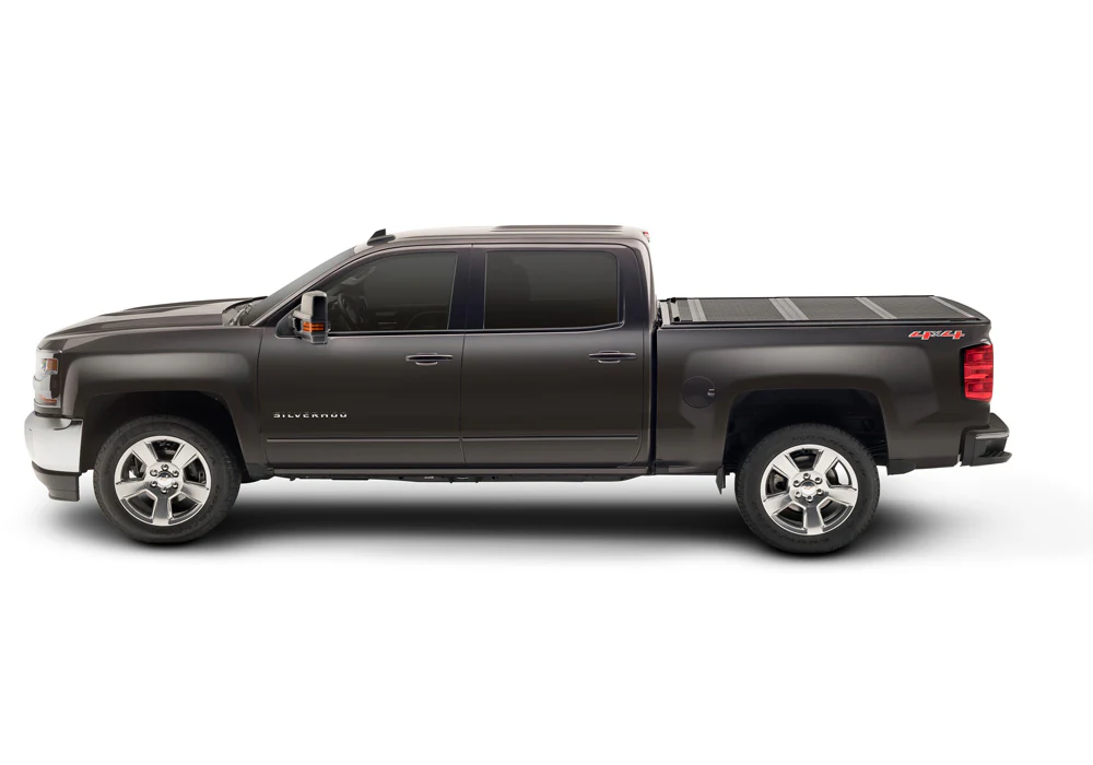 BAK BAKFlip G2 Hard Folding Truck Bed Tonneau Cover Fits 2015-2018 GM Silverado,Sierra & 2019 Legacy/Limited 8.2ft Bed  (2014 1500 Only, 2015-2019 1500,2500,3500) Model 226122 - Image 4