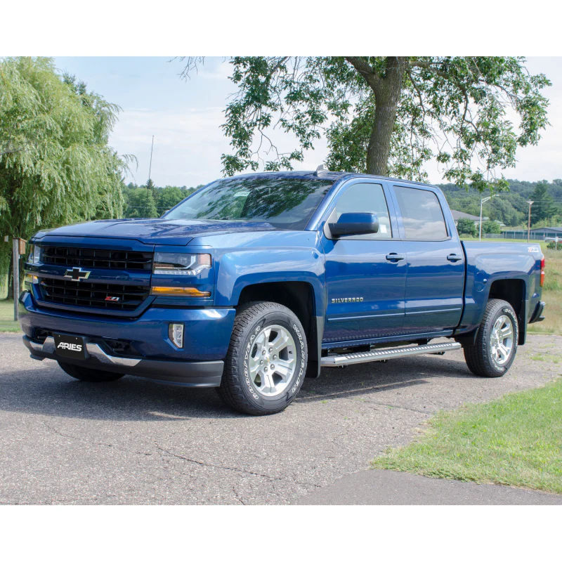 ARIES AdvantEDGE 5-1/2" x 91" Chrome Aluminum Running Boards Model 2555046 - Image 9