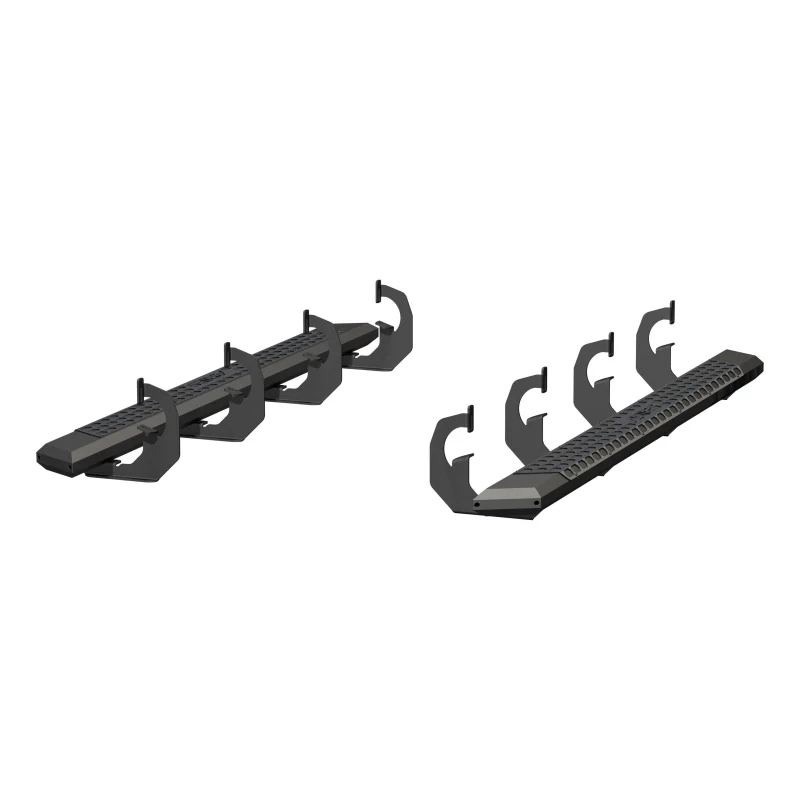 ARIES AdvantEDGE 5-1/2" x 75" Black Aluminum Running Boards Model 2556002