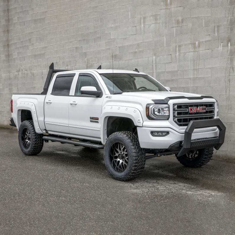 ARIES AdvantEDGE 5-1/2" x 75" Black Aluminum Running Boards Model 2556002 - Image 9