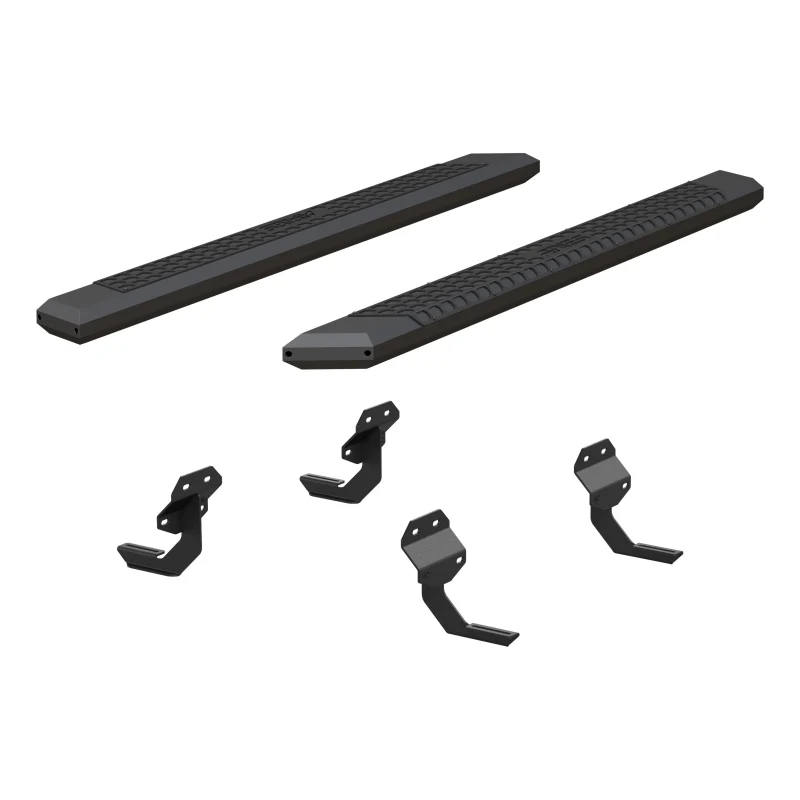 ARIES AdvantEDGE 5-1/2" x 75" Black Aluminum Running Boards Model 2556012