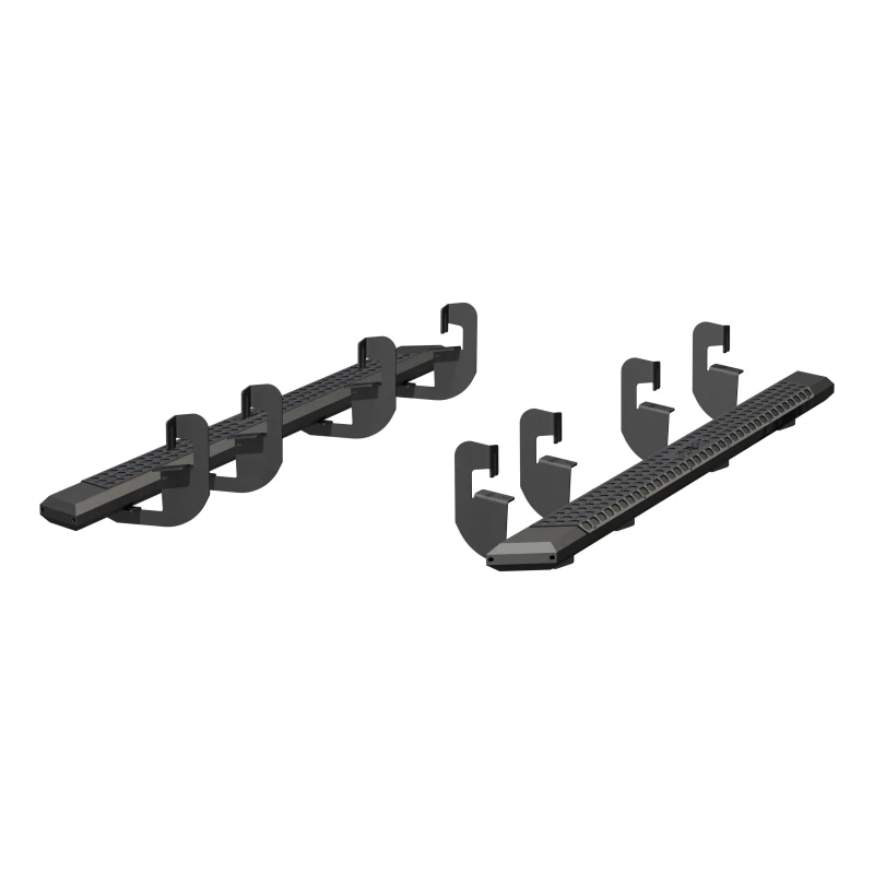ARIES AdvantEDGE 5-1/2" x 91" Black Aluminum Running Boards Model 2556015