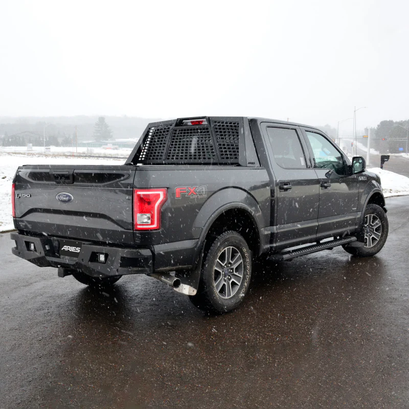 ARIES AdvantEDGE 5-1/2" x 91" Black Aluminum Running Boards Model 2556024 - Image 9