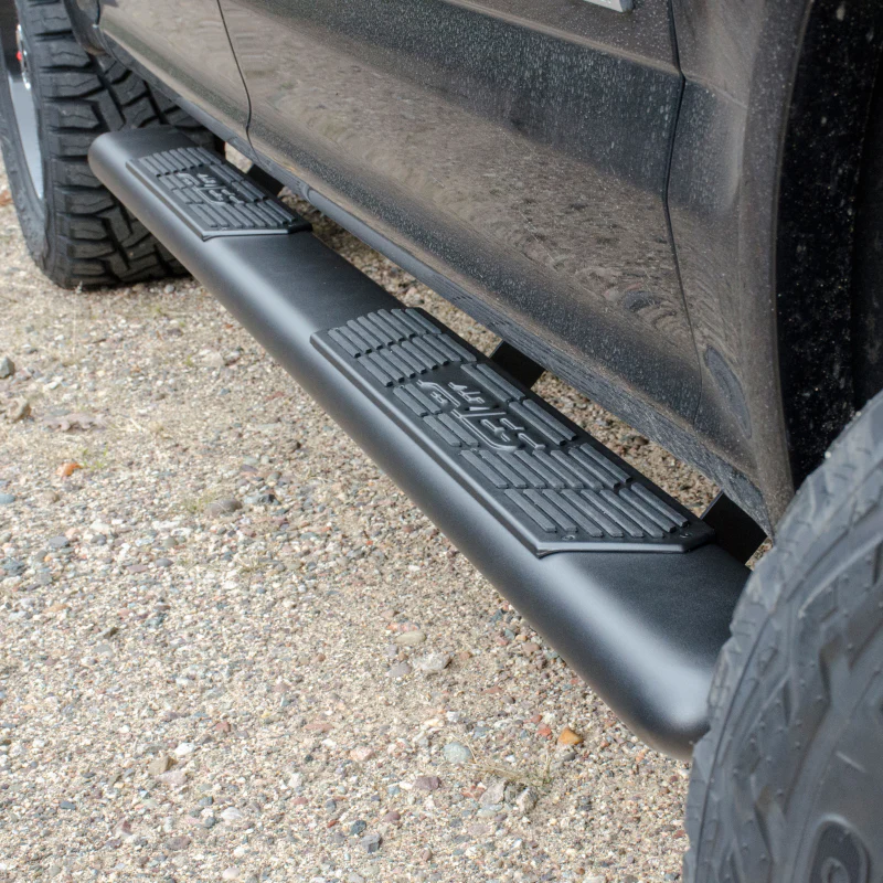 ARIES AscentStep 5-1/2" x 75" Black Steel Running Boards Model 2558014 - Image 4