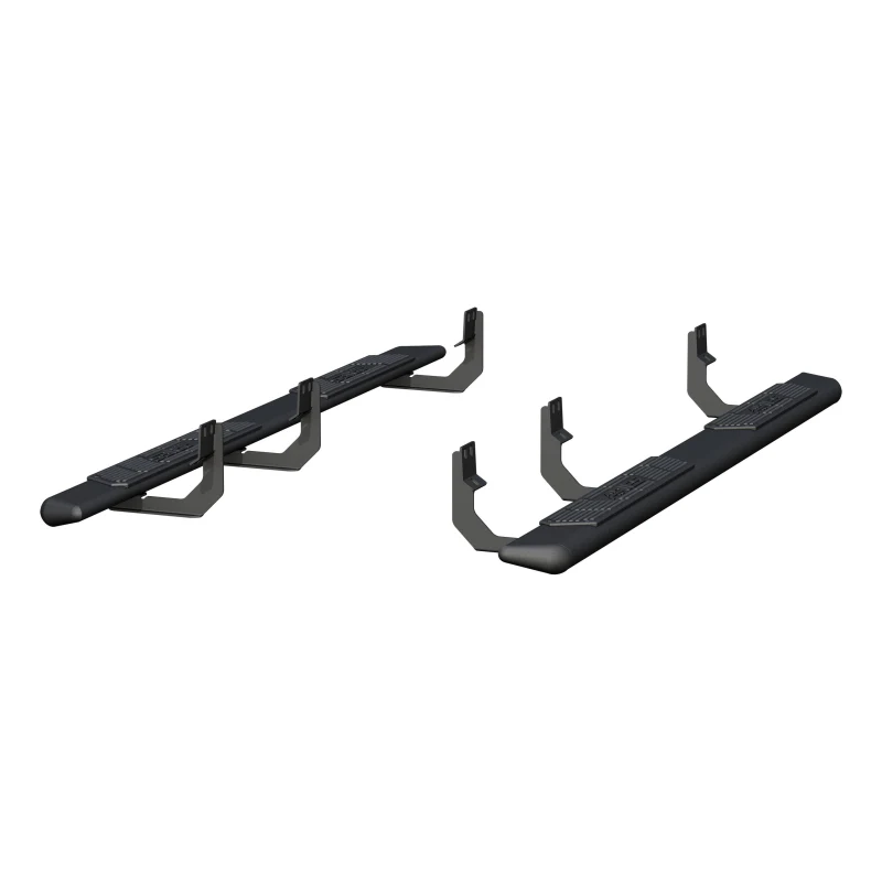 ARIES AscentStep 5-1/2" x 85" Black Steel Running Boards Model 2558042