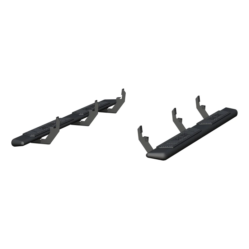ARIES AscentStep 5-1/2" x 75" Black Steel Running Boards Model 2558043