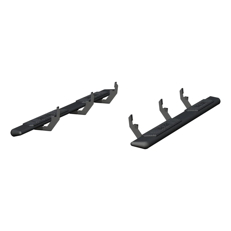 ARIES AscentStep 5-1/2" x 85" Black Steel Running Boards Model 2558044