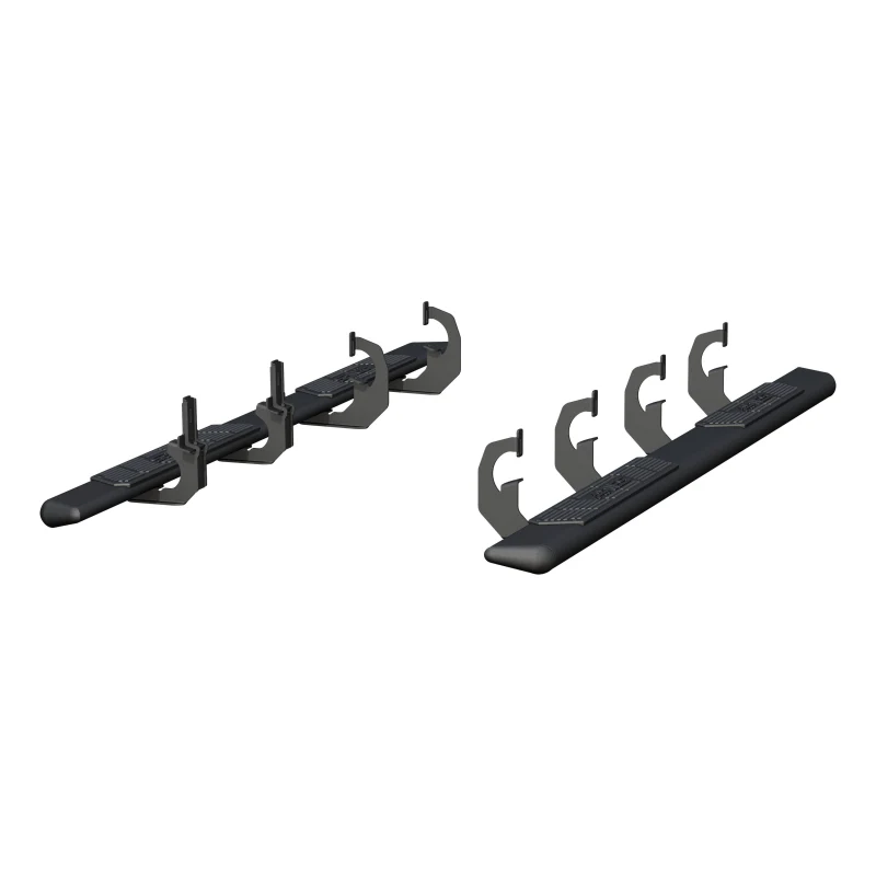 ARIES AscentStep 5-1/2" x 91" Black Steel Running Boards Model 2558046