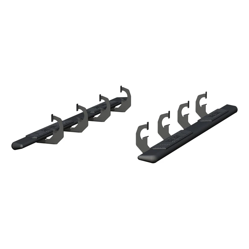 ARIES AscentStep 5-1/2" x 91" Black Steel Running Boards Model 2558047
