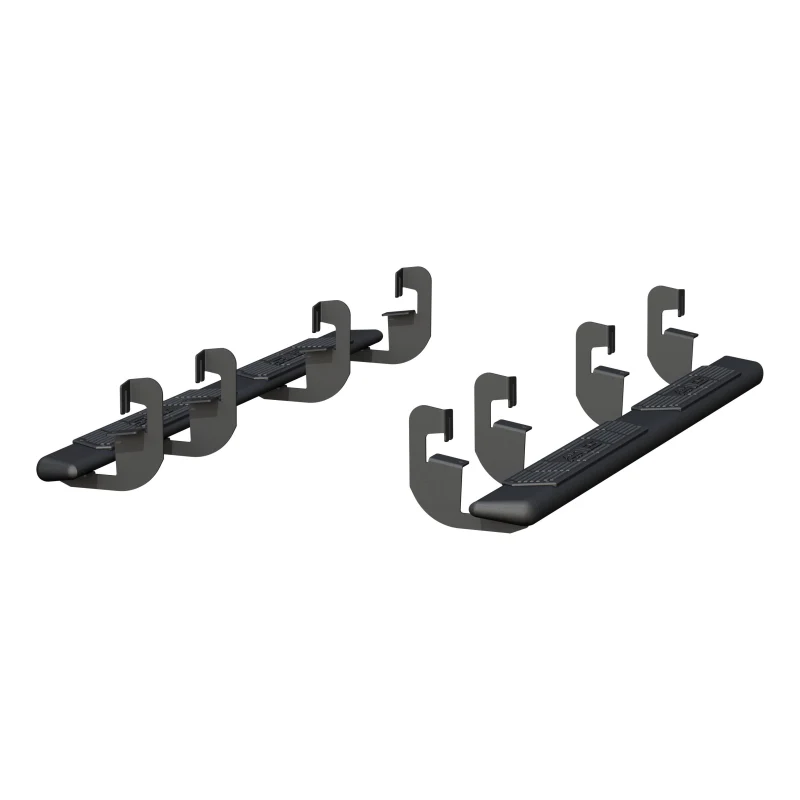 ARIES AscentStep 5-1/2" x 75" Black Steel Running Boards Model 2558051