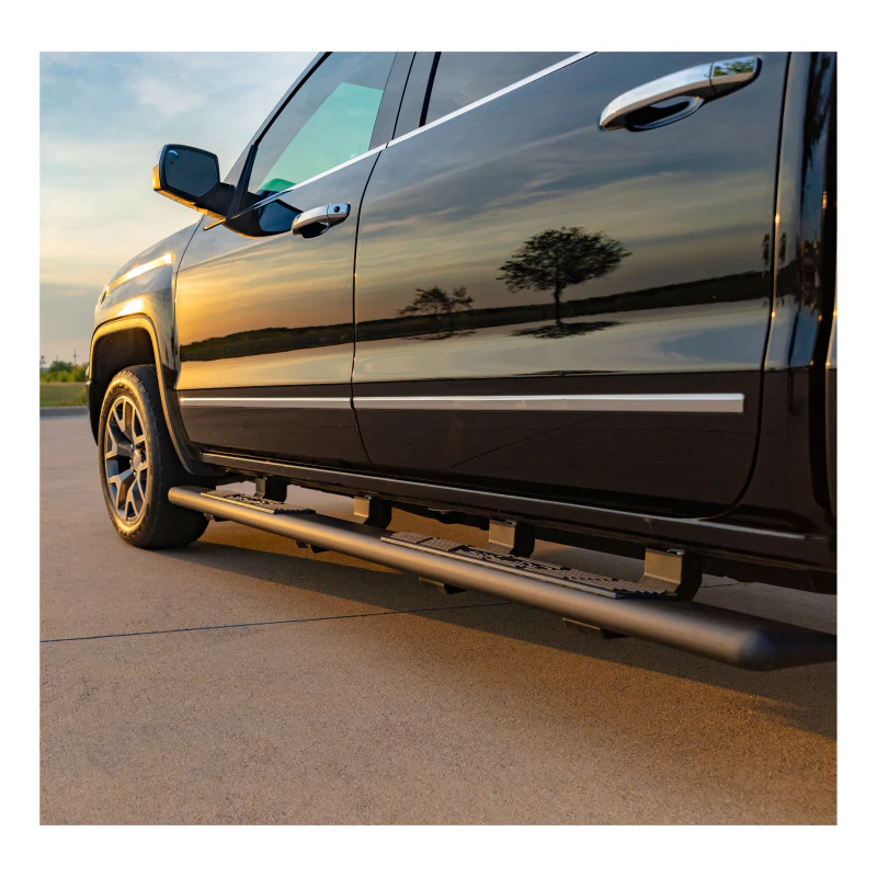 ARIES AscentStep 5-1/2" x 85" Black Steel Running Boards Model 2558052 - Image 13