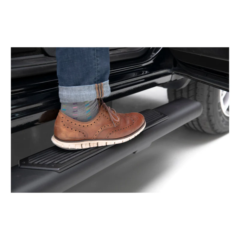ARIES AscentStep 5-1/2" x 85" Black Steel Running Boards Model 2558052 - Image 14