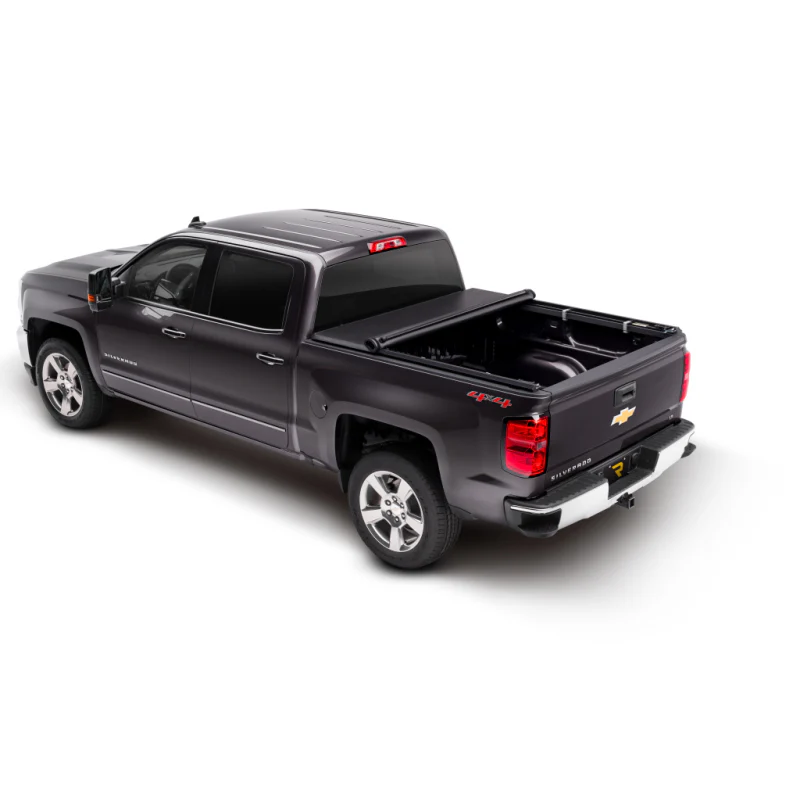 Truxedo TruXport Tonneau Cover - Black - 2014-2018 (2019 Legacy/Limited) Chevy Silverado/GMC Sierra 1500/2015-2019 2500 HD/3500 HD 8' Bed Model 272201 - Image 3