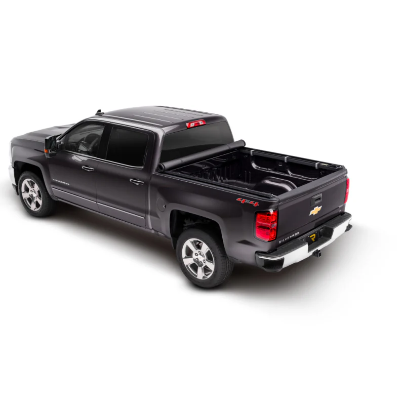 Truxedo TruXport Tonneau Cover - Black - 2014-2018 (2019 Legacy/Limited) Chevy Silverado/GMC Sierra 1500/2015-2019 2500 HD/3500 HD 8' Bed Model 272201 - Image 4