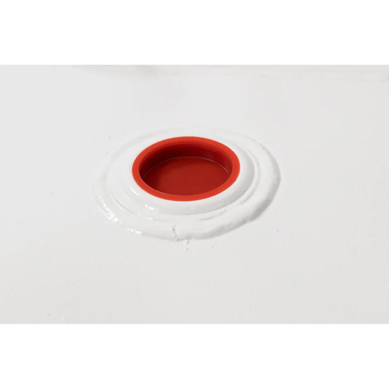 Better Built 100 Gallon White Steel Heavy Duty Series Rectangle Liquid Transfer Tank Model 29224164 - Image 4