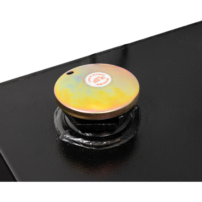 Better Built 100 Gallon Gloss Black Steel L-Shaped Transfer Tank Model 29235096 - Image 7
