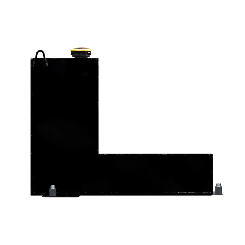 Better Built 100 Gallon Gloss Black Steel L-Shaped Transfer Tank Model 29235096 - Image 9