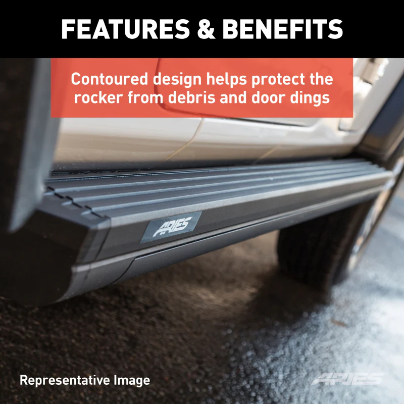 ARIES ActionTrac 69.6" Powered Electric Running Boards Model 3048103 - Image 9