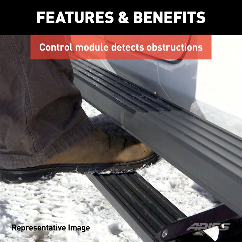 ARIES ActionTrac 87.6" Powered Electric Running Boards Model 3048321 - Image 7