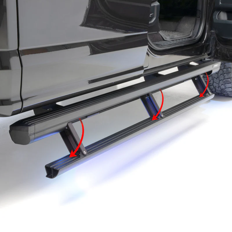 ARIES ActionTrac 87.6" Powered Electric Running Boards Model 3048351 - Image 4