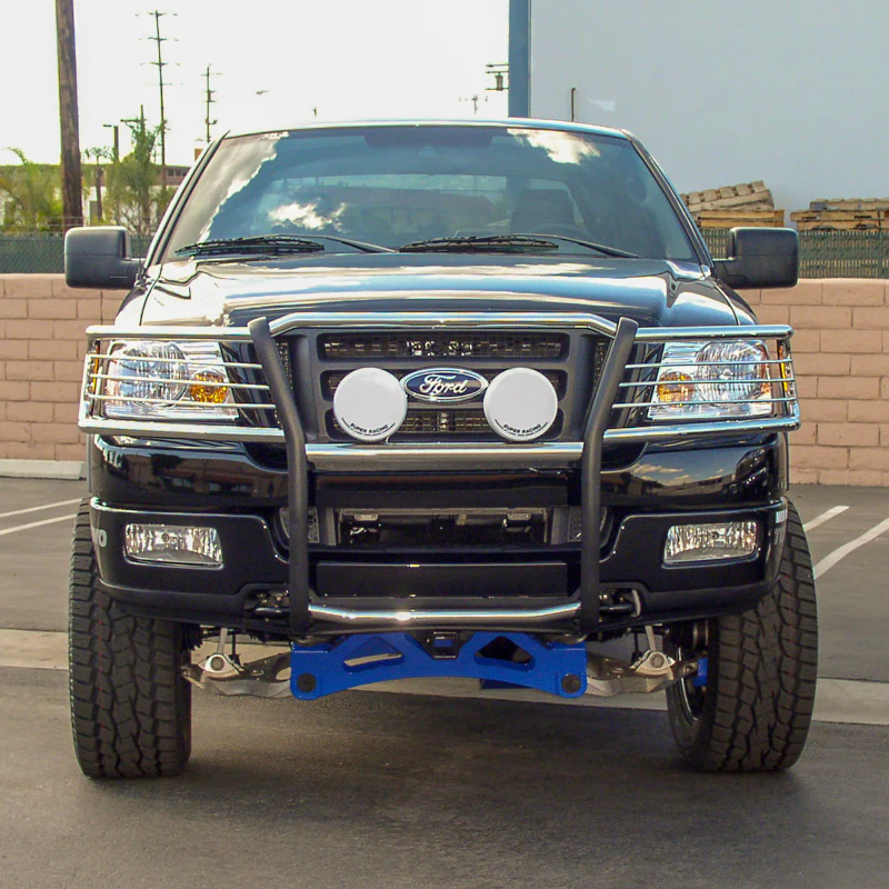 ARIES Polished Stainless Grille Guard, Select Ford F-150, Lincoln Mark LT Model 3056-2 - Image 2