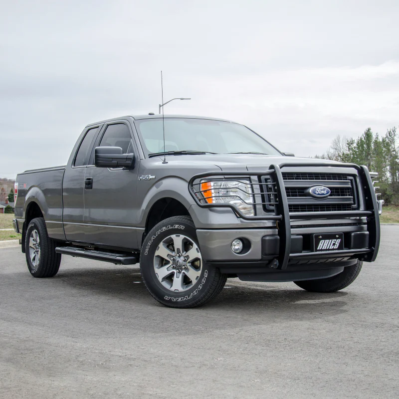 ARIES Black Steel Grille Guard, Select Ford F-150 Model 3063 - Image 2