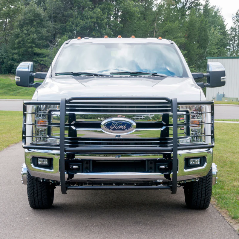 ARIES Black Steel Grille Guard, Select Ford F-250, F-350 Super Duty Model 3067 - Image 2