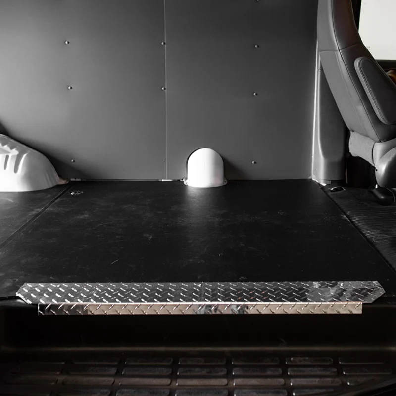 LEGEND Aluminum Floor Sill Set GMC Savana/Chevy Express Cargo Van (all WB lengths) - Single Side Door Model 309-151-1010 - Image 3