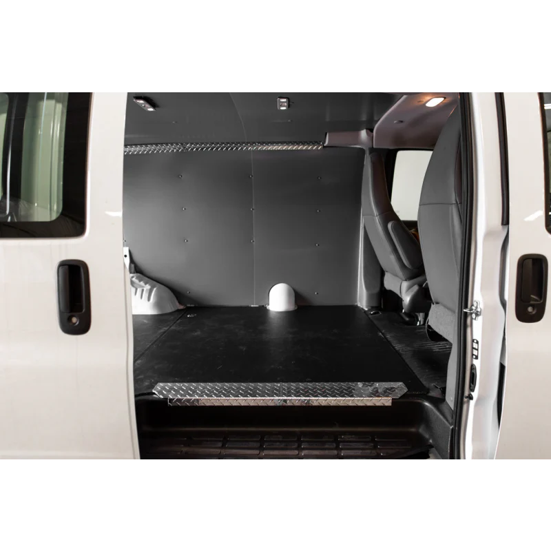 LEGEND DuraTherm Wall Liner ONLY - GMC Savana/Chevy Express Cargo Van Regular Wheelbase - Textured Grey - Single Side Door Model 314-114-2613 - Image 3