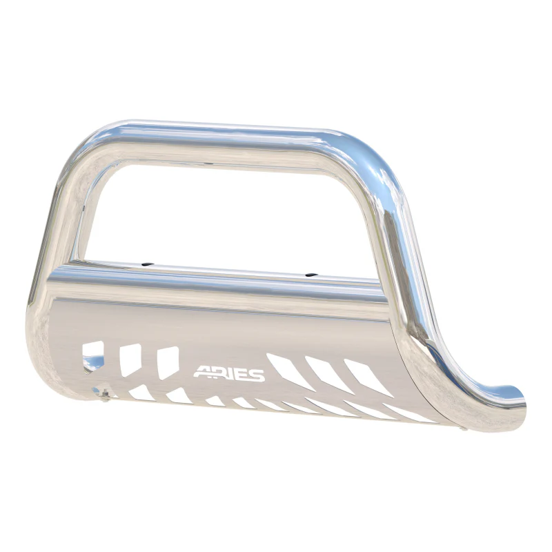 ARIES 3" Polished Stainless Bull Bar, Select Dodge, Ram 1500 Model 35-5005