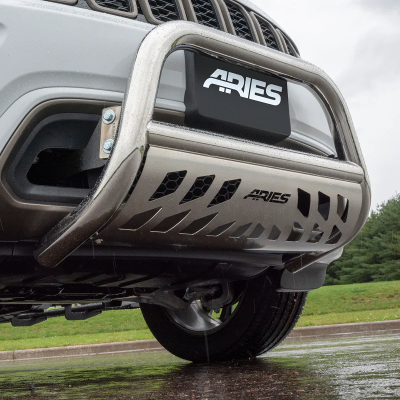ARIES 3" Polished Stainless Bull Bar, Select Ram 1500 Model 35-5008 - Image 2