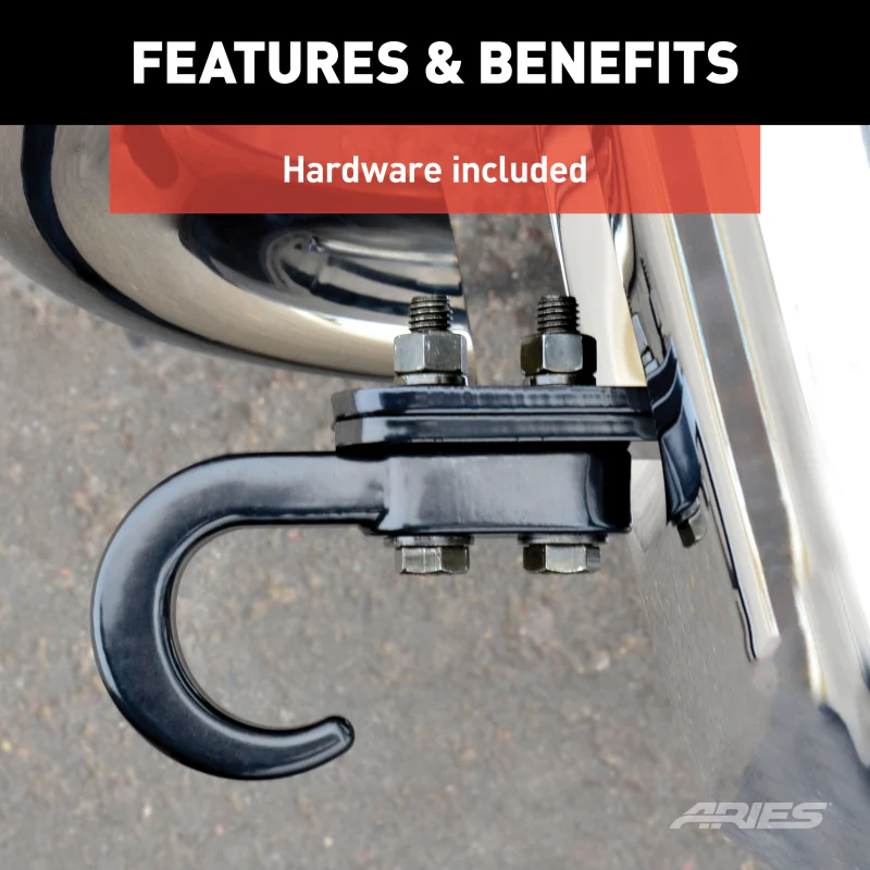 ARIES Bull Bar Tow Hooks for Dodge, Ram Trucks Model 35-5TOW - Image 7