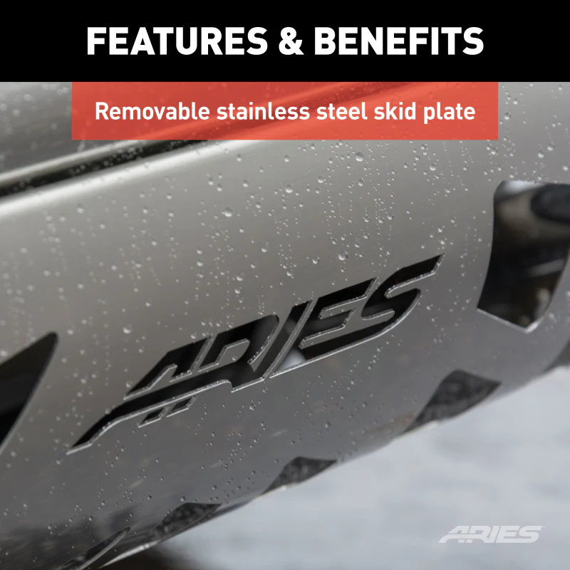 ARIES 3" Polished Stainless Bull Bar, Select Nissan Frontier, Pathfinder, Xterra Model 35-9002 - Image 7