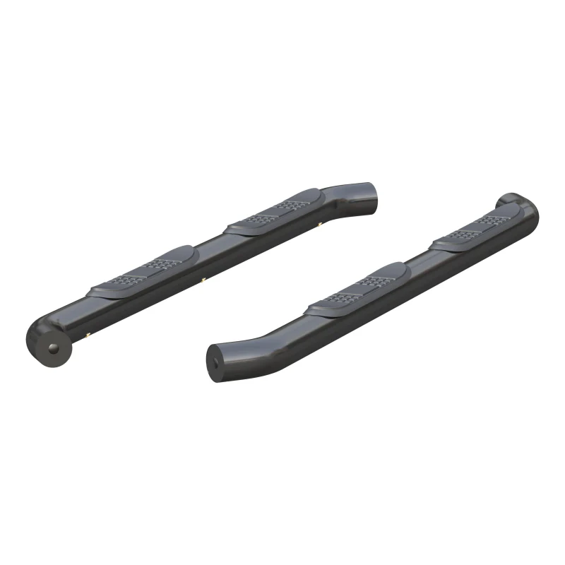 ARIES 3" Round Black Steel Side Bars, Select Jeep Wrangler JL Unlimited Model 35701