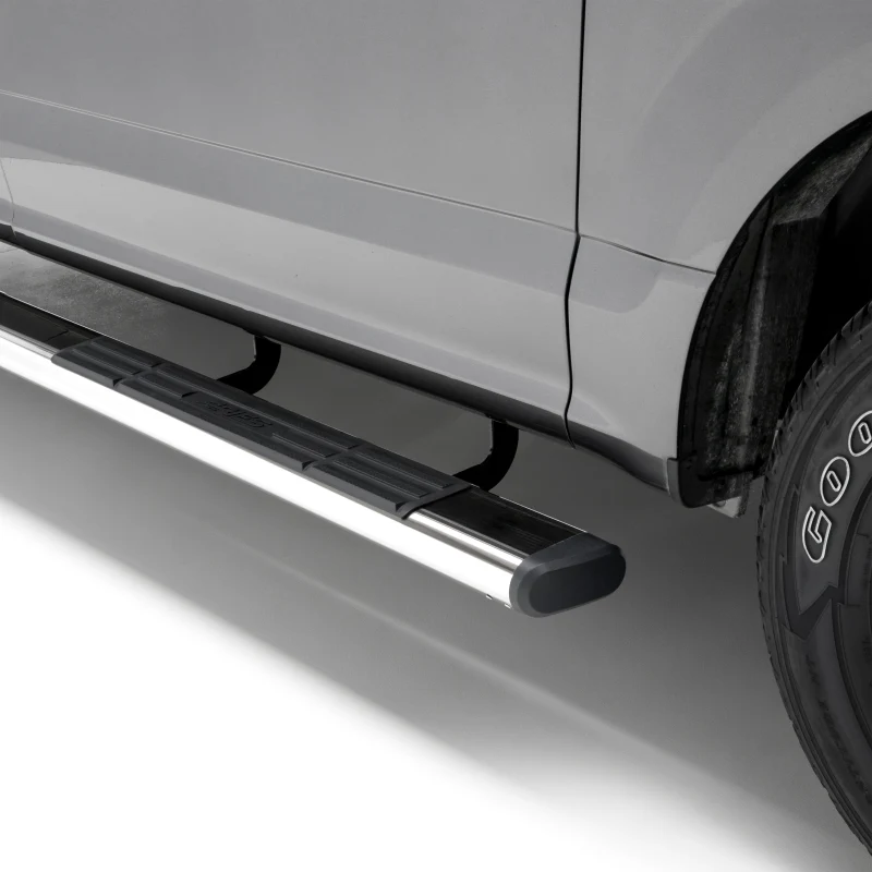 ARIES 6" x 75" Polished Stainless Oval Step Nerf Bars Model 4444002 - Image 9