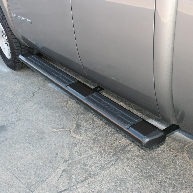 ARIES 6" x 75" Black Aluminum Oval Step Nerf Bars Model 4445001 - Image 8