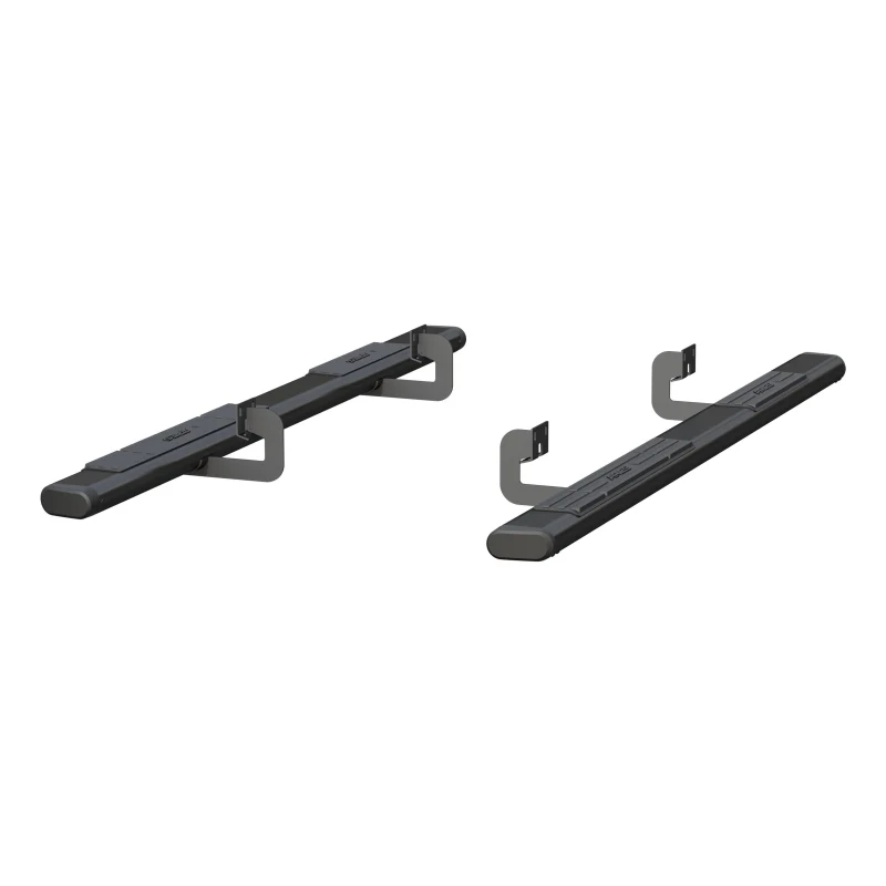 ARIES 6" x 91" Black Aluminum Oval Step Nerf Bars Model 4445020
