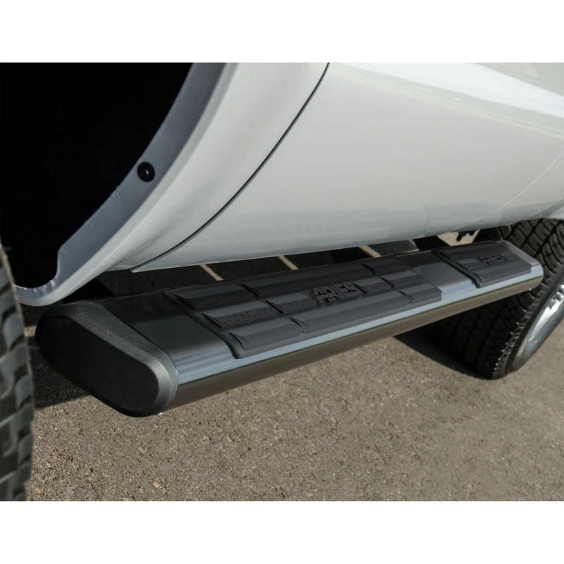 ARIES 6" x 85" Black Aluminum Oval Step Nerf Bars Model 4445025 - Image 8